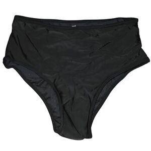 ❤️Leoparts Black High-Waisted Bikini Bottoms☆